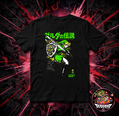 Zelda Link Gaming T-Shirt - H-Art Edition