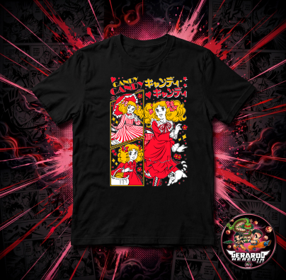 Candy Candy Retro Anime T-Shirt - H-Art Edition