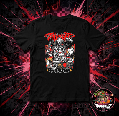 Halloween Horror Characters T-Shirt - H-Art Edition
