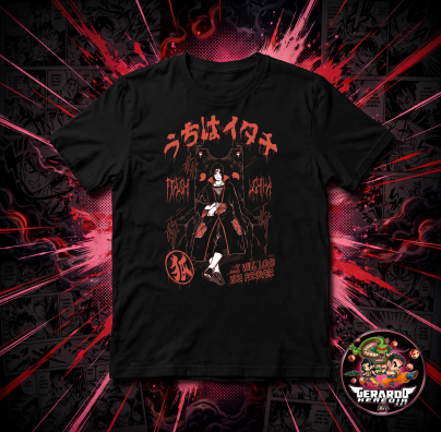 Naruto Itachi Uchiha Anime T-Shirt - H-Art Edition