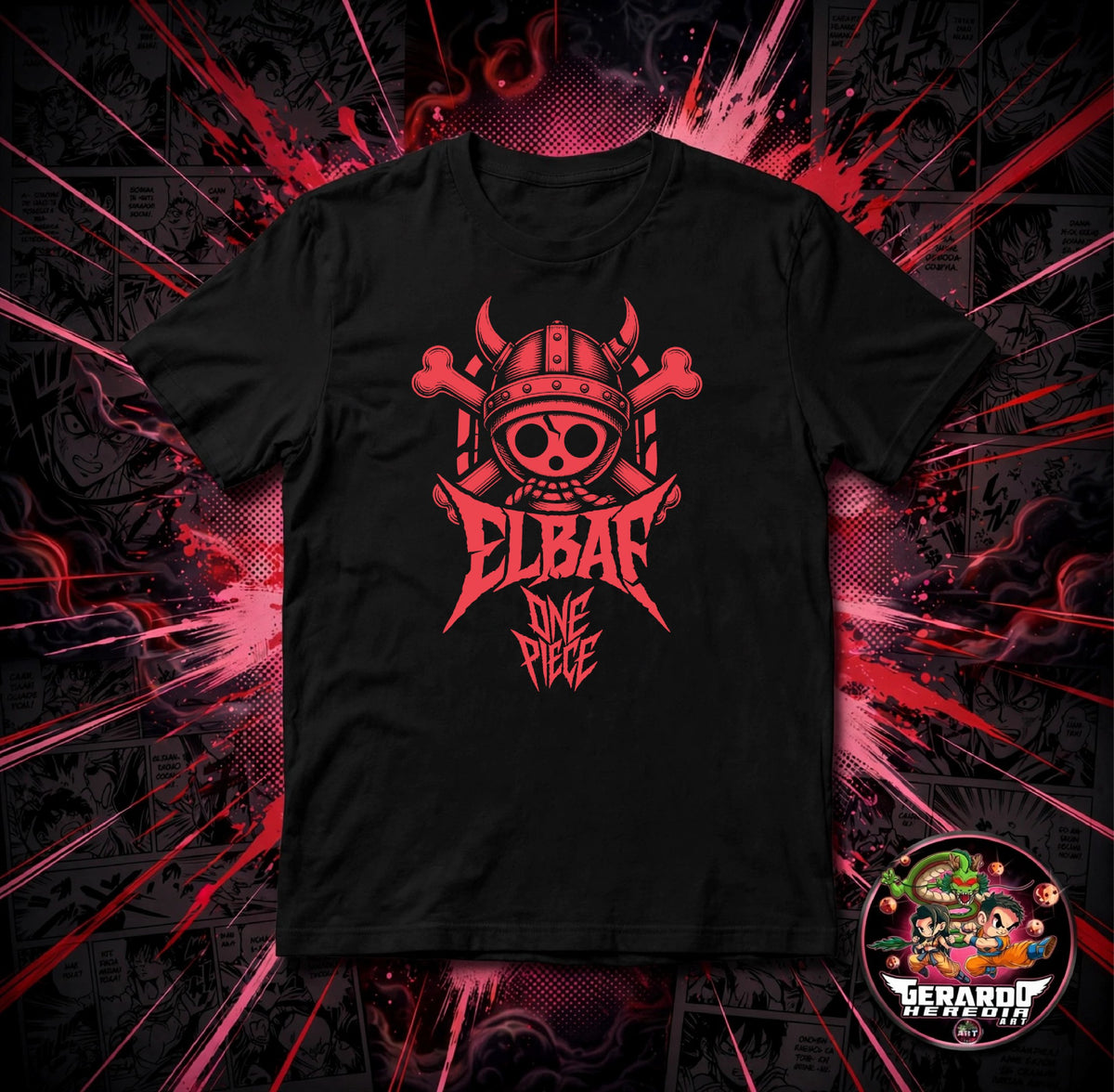 One Piece Elbaf Anime T-Shirt - H-Art Edition