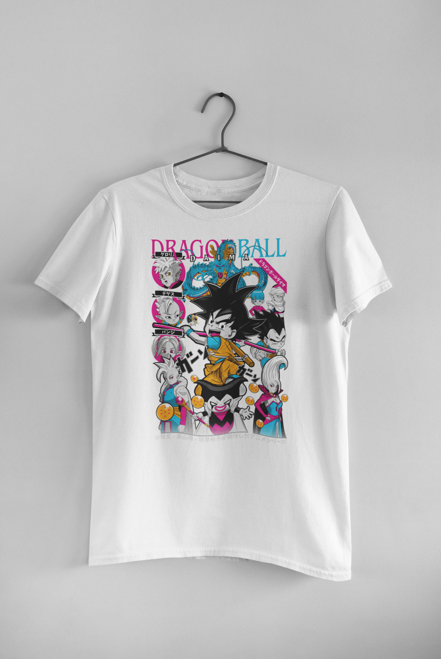 Dragon Ball DAIMA โ Kid Goku โ Dragon Balls Collage Design