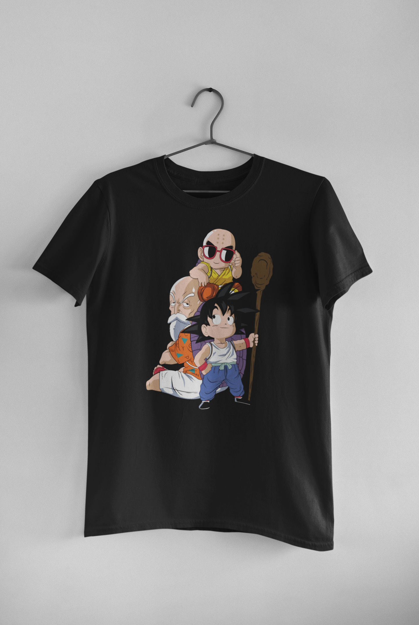 Dragon Ball Graphic-goku-master roshi-krillin