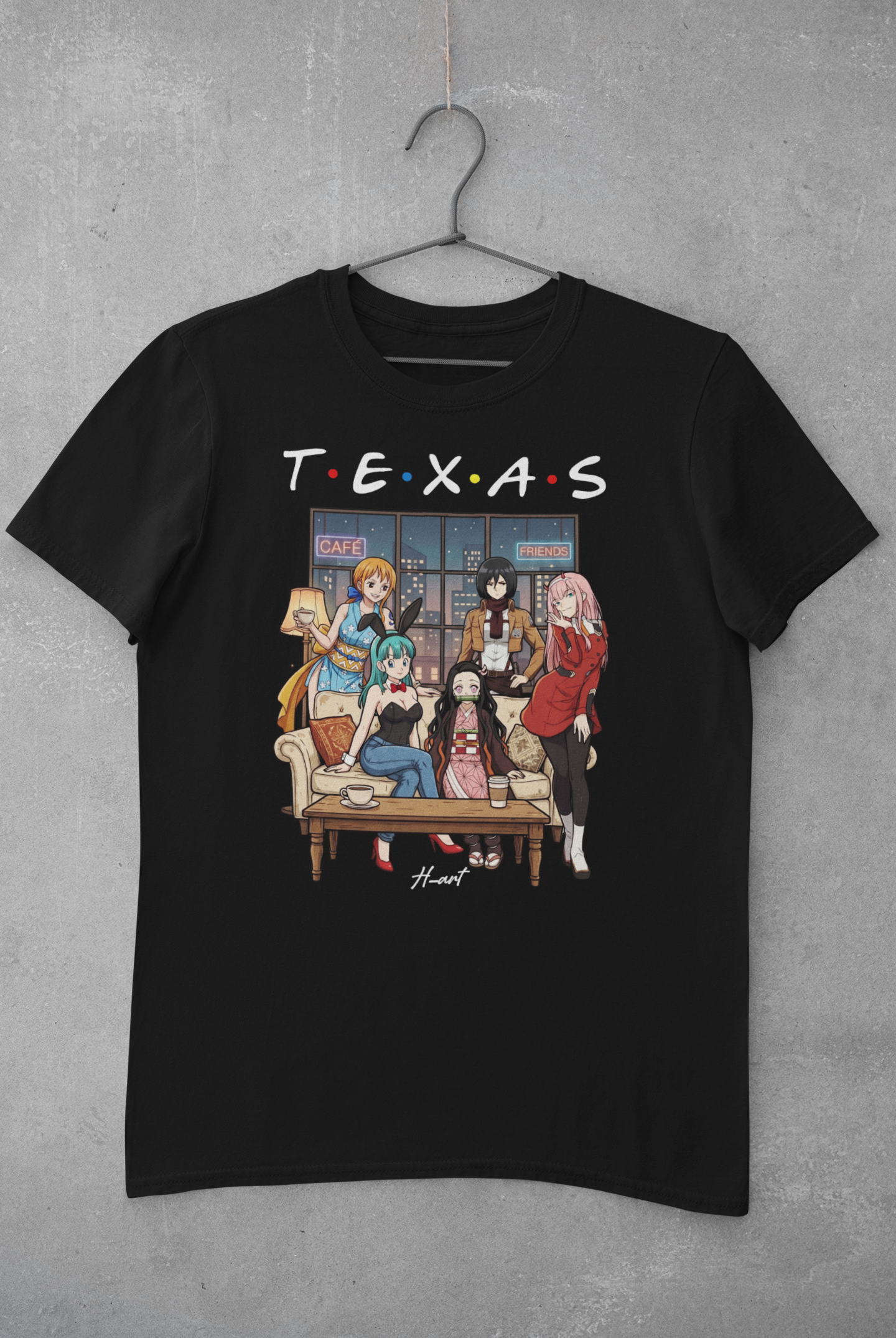 Texas Anime Friends Bulma • Nami • Nezuko • Mikasa • Zero Two Anime