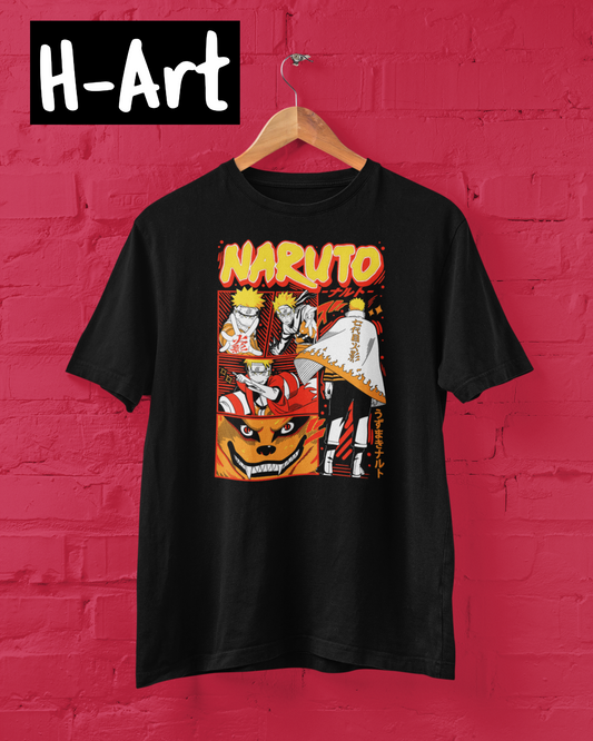 Naruto Evolution T-Shirt – The Path of the Hokage