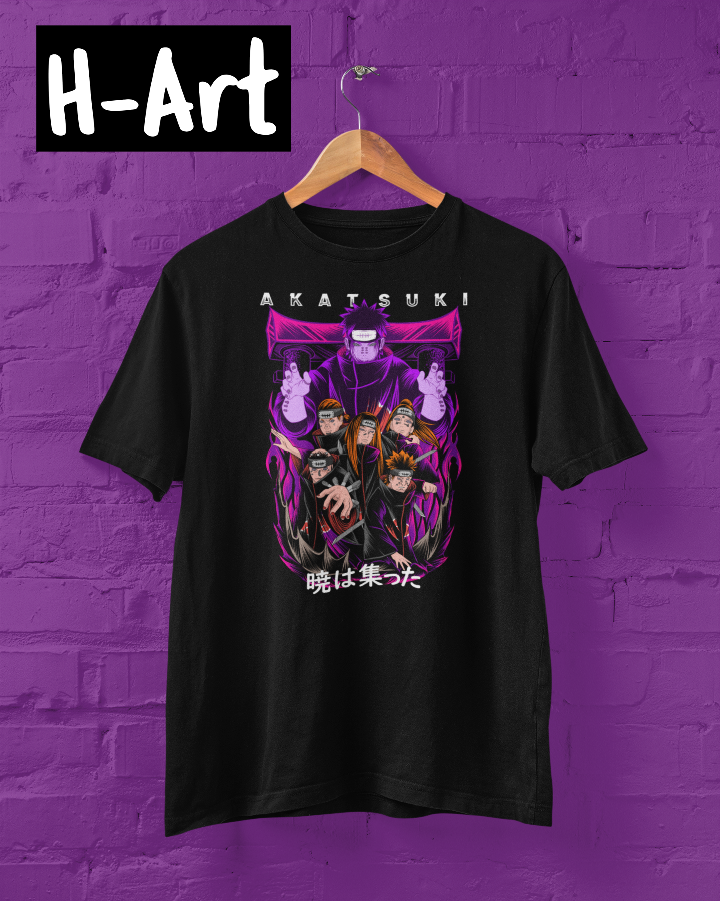 Naruto Akatsuki T-Shirt β The Brotherhood of Pain