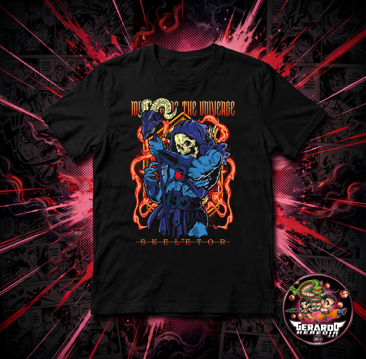 Masters of the Universe Skeletor T-Shirt - H-Art Edition