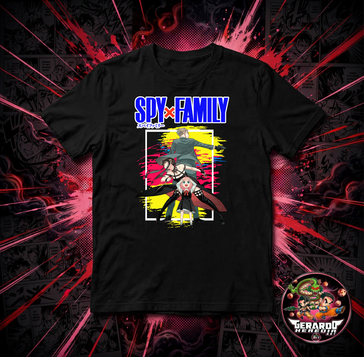 Spy x Family Loid Yor Anya Anime T-Shirt - H-Art Edition