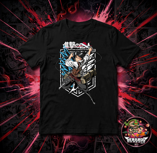 Attack on Titan Mikasa Scout Anime T-Shirt - H-Art Edition