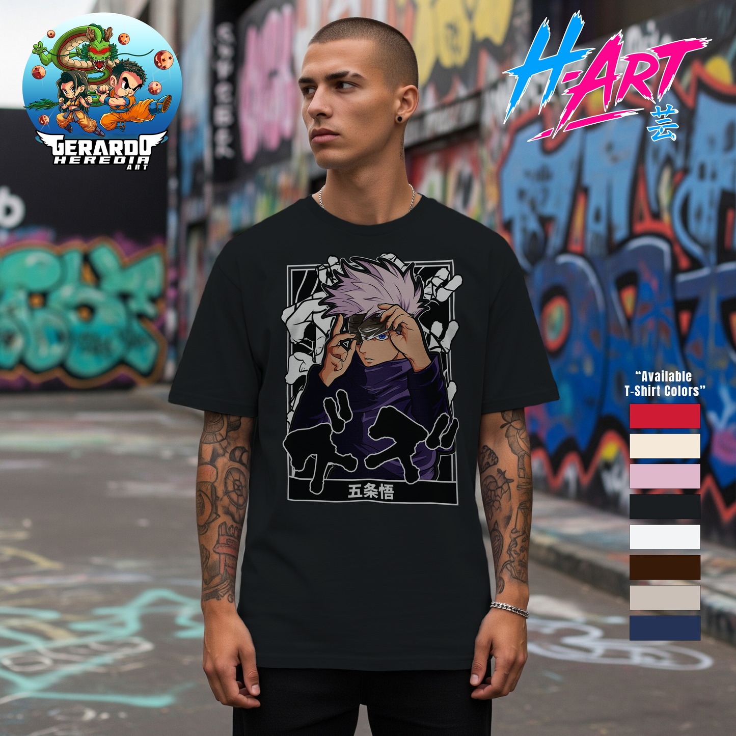 Gojo Satoru T-Shirt – Infinite Power