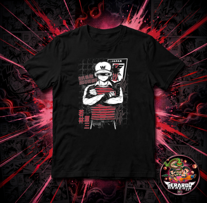 Japan Streetwear Anime T-Shirt - H-Art Edition