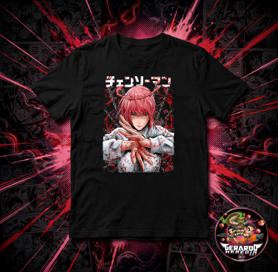 Chainsaw Man Makima Anime T-Shirt - H-Art Edition