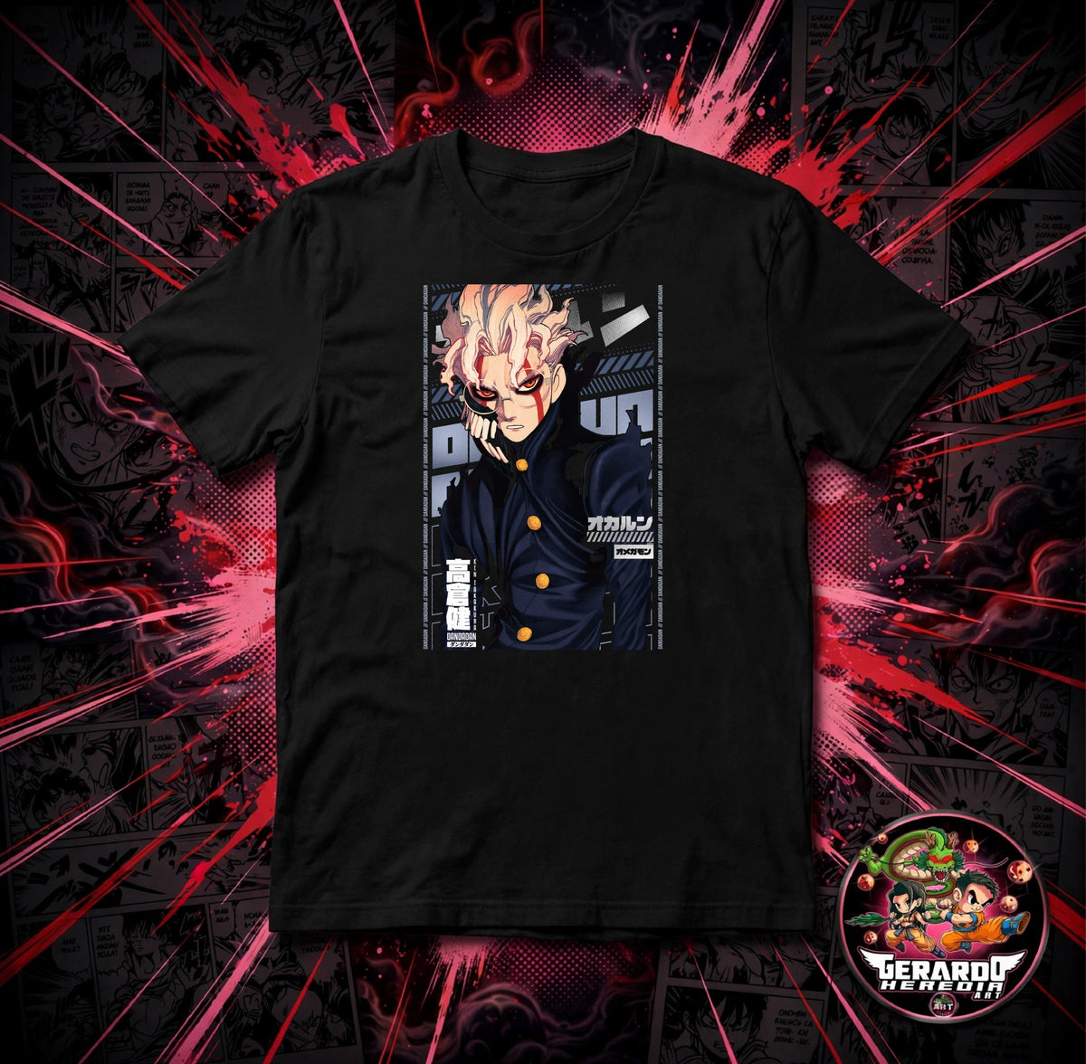Dandadan Okarun Anime T-Shirt - H-Art Edition