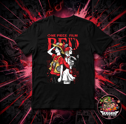 One Piece Film Red Anime T-Shirt - H-Art Edition
