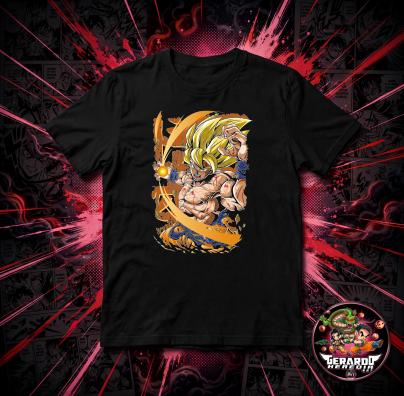 Dragon Ball Super Goku Super Saiyan Anime T-Shirt - H-Art Edition