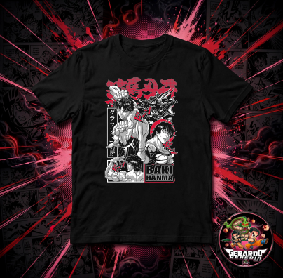 Baki Hanma Anime T-Shirt - H-Art Edition