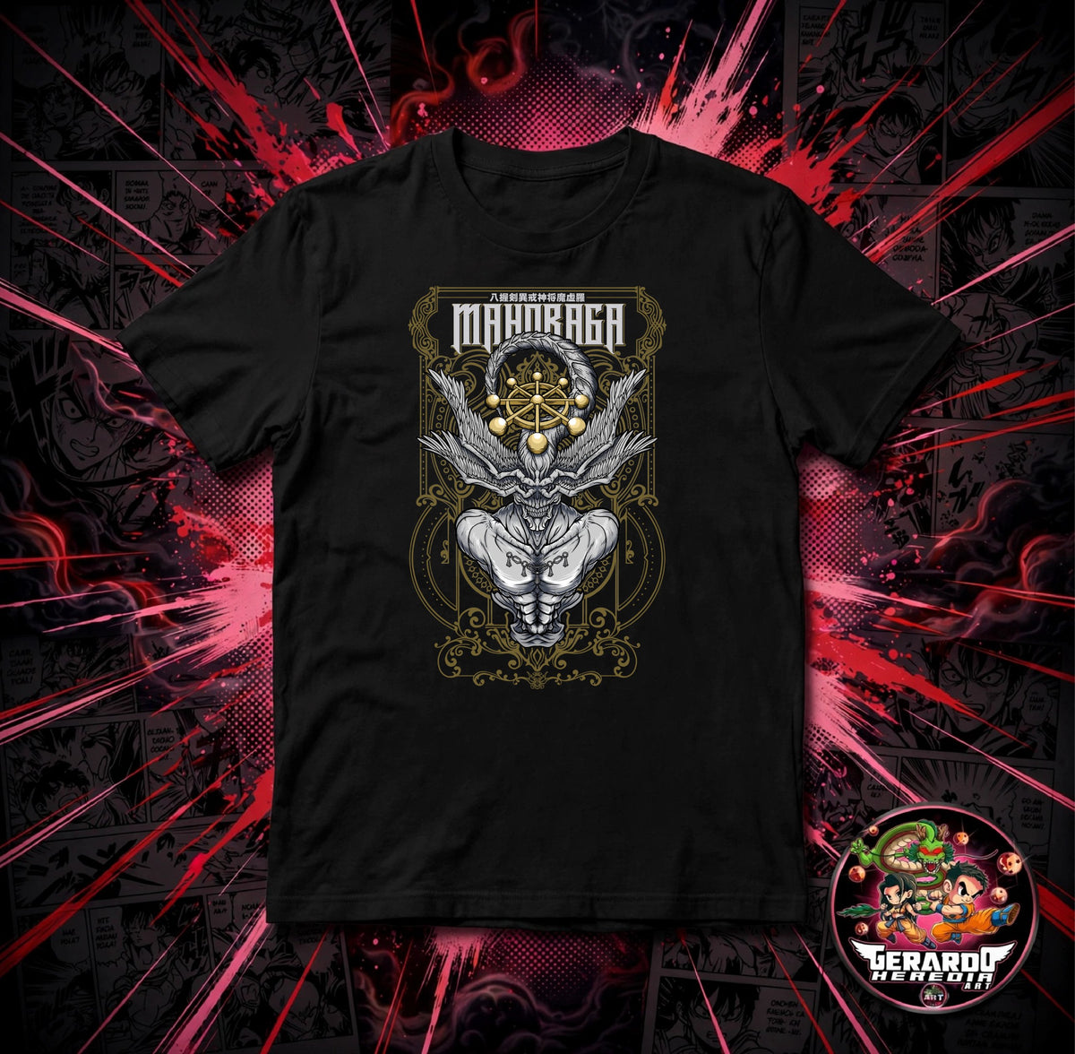 Jujutsu Kaisen Mahoraga Anime T-Shirt - H-Art Edition