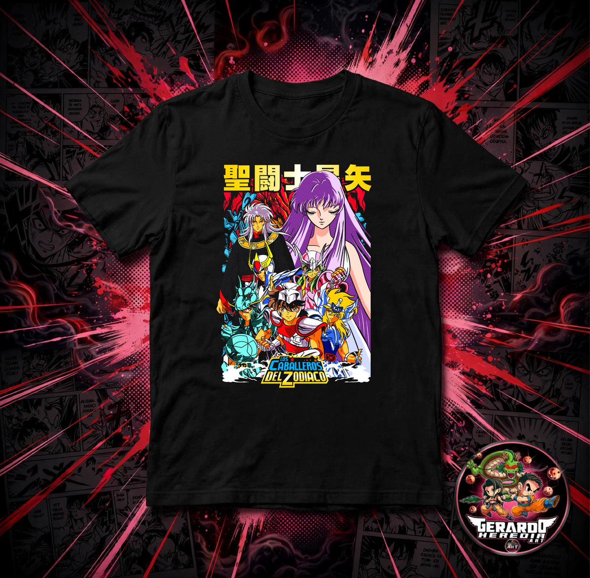 Saint Seiya Knights of the Zodiac Anime T-Shirt - H-Art Edition