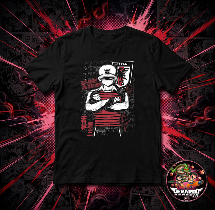 Captain Tsubasa Wakabayashi Japan Anime T-Shirt - H-Art Edition – Otaku ...