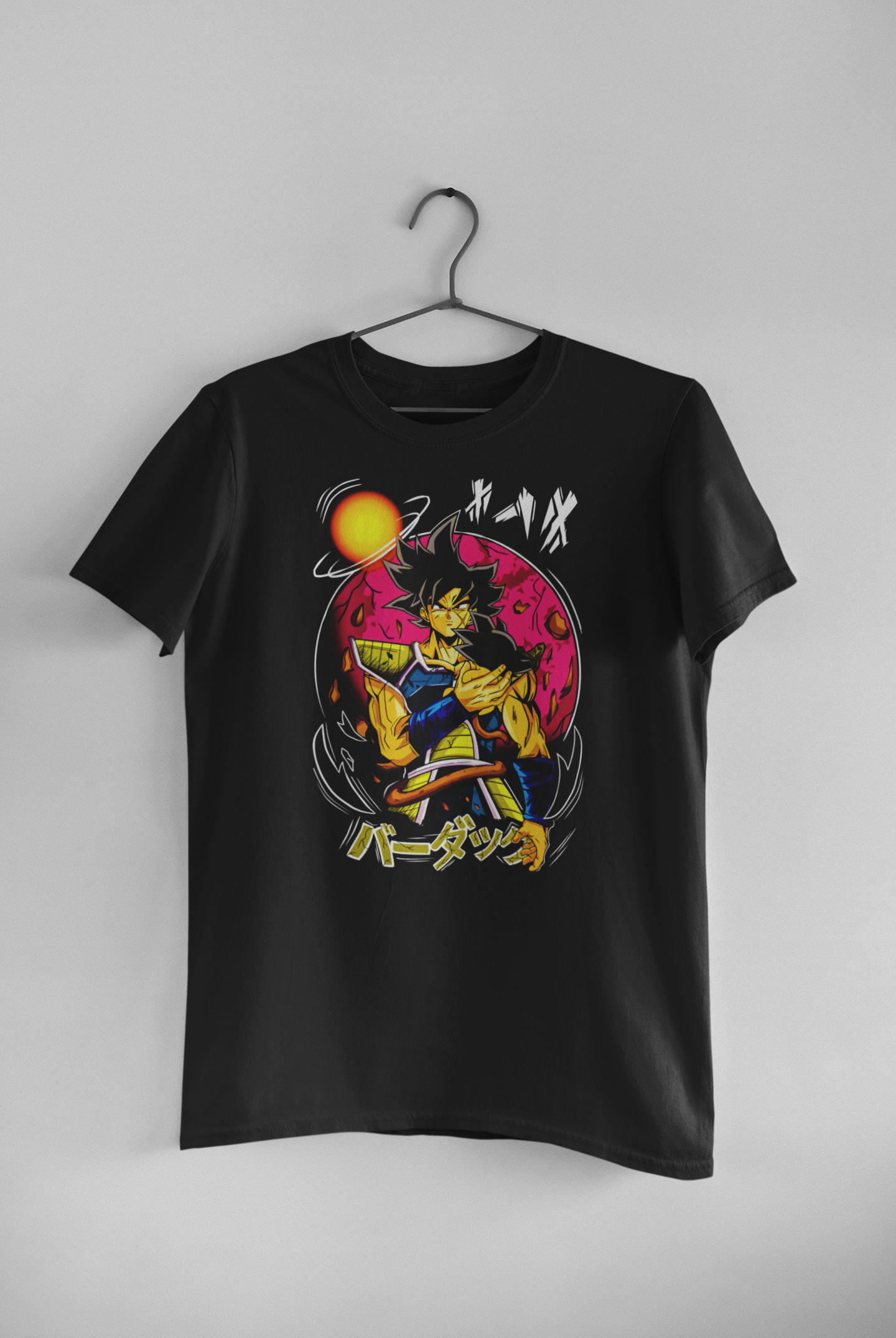 Dragon Ball Graphic-Bardock and baby goku