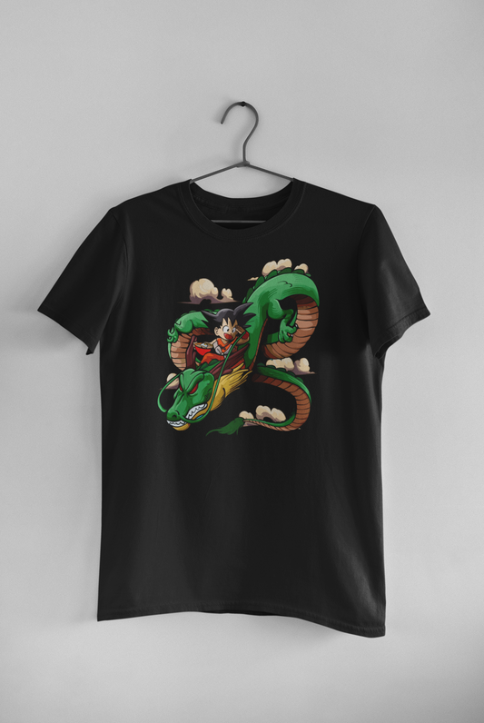 Dragon Ball Graphic-Shenron-kid goku