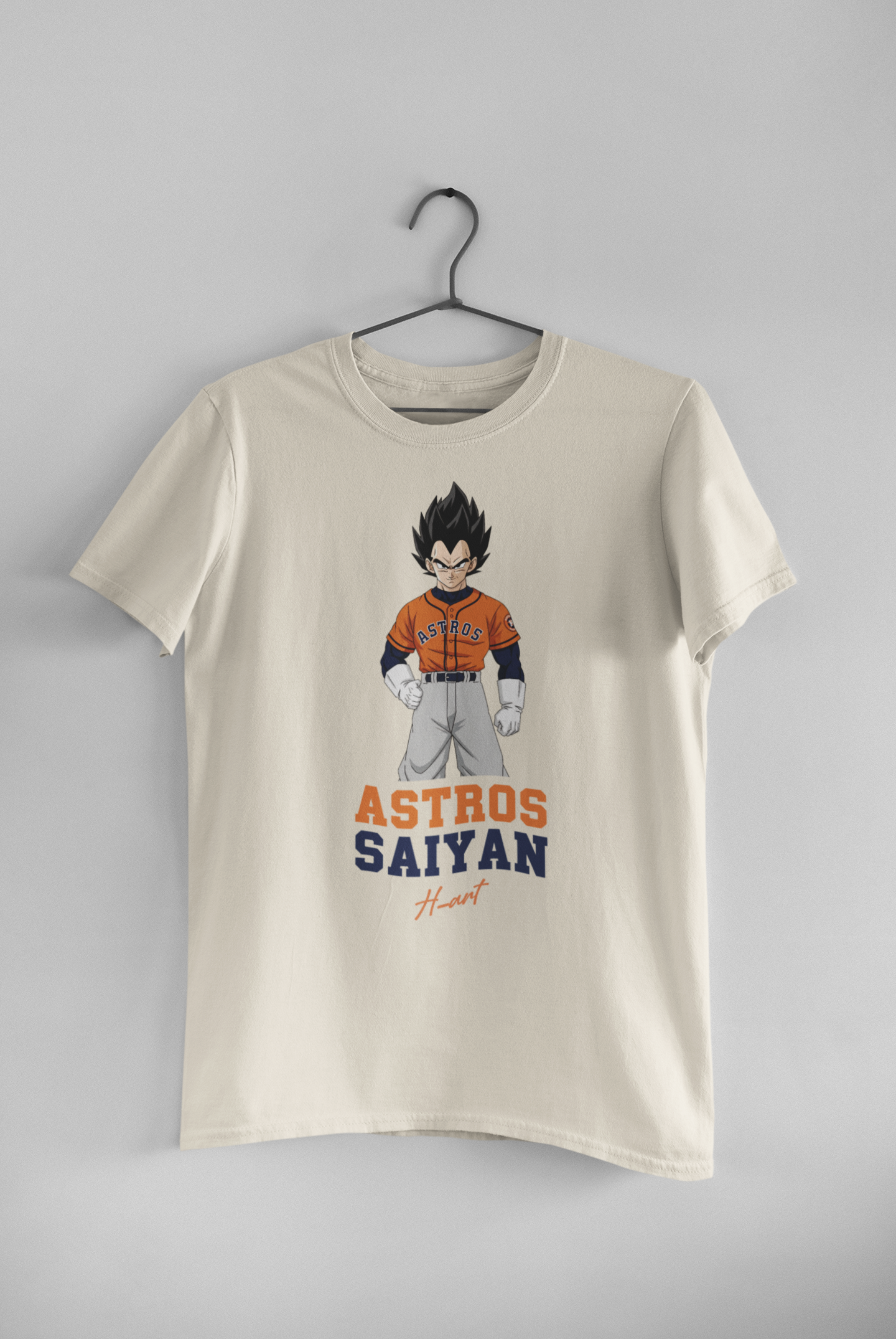 Dragon Ball/ Astros Saiyan T-Shirt – Houston Pride & Power ⚾