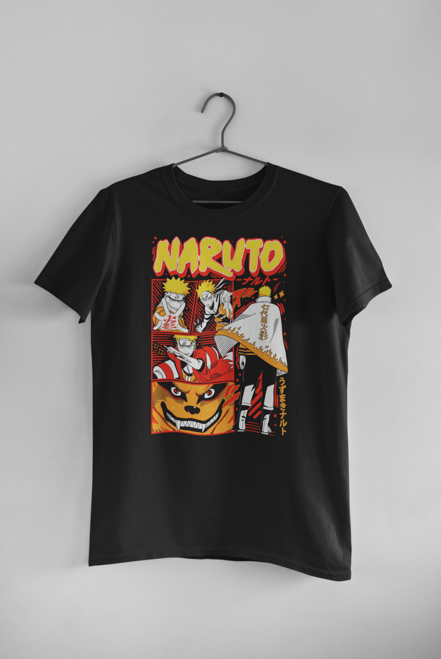 Naruto Evolution T-Shirt – The Path of the Hokage