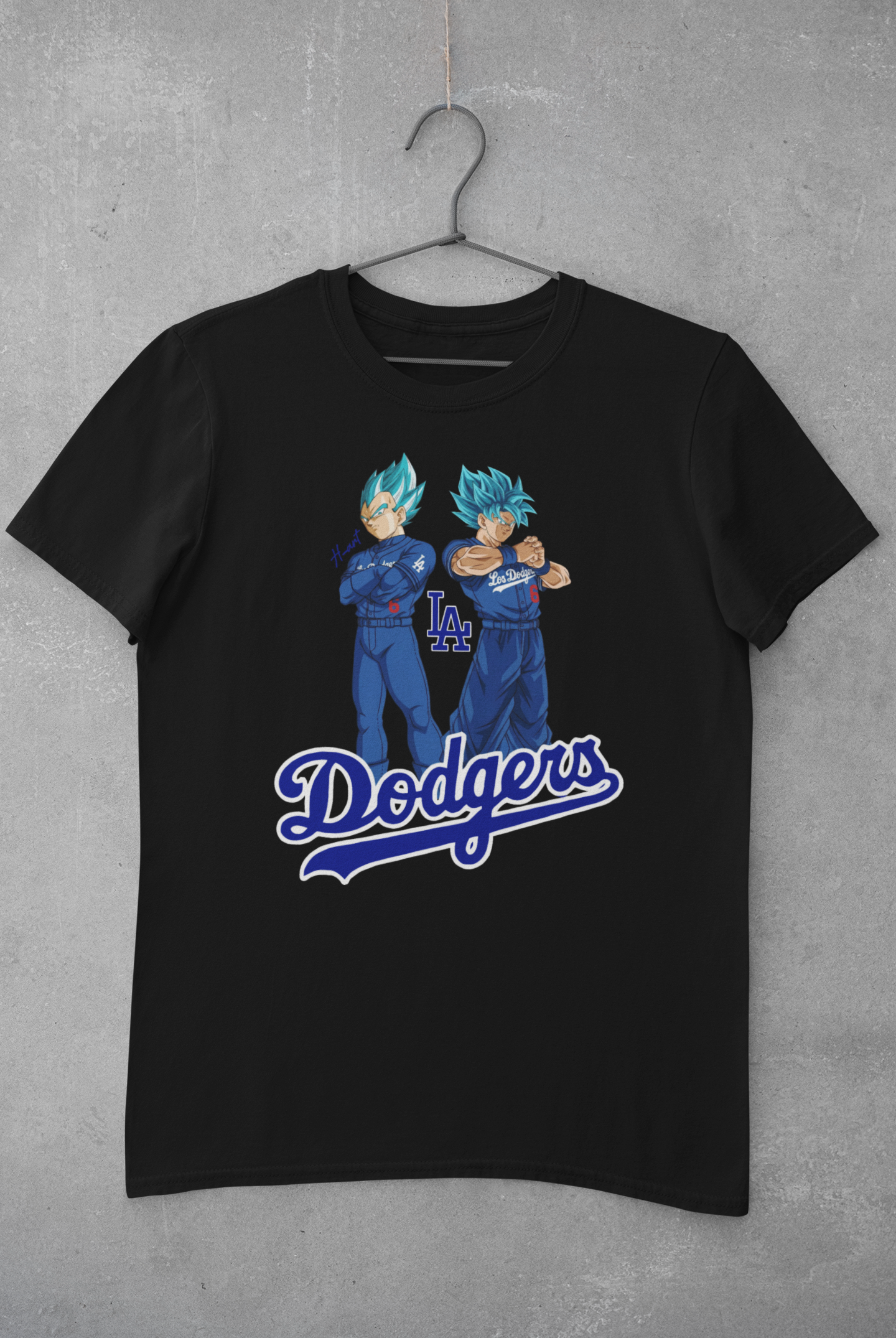 Vegeta & Goku Dodgers Blue Evolution