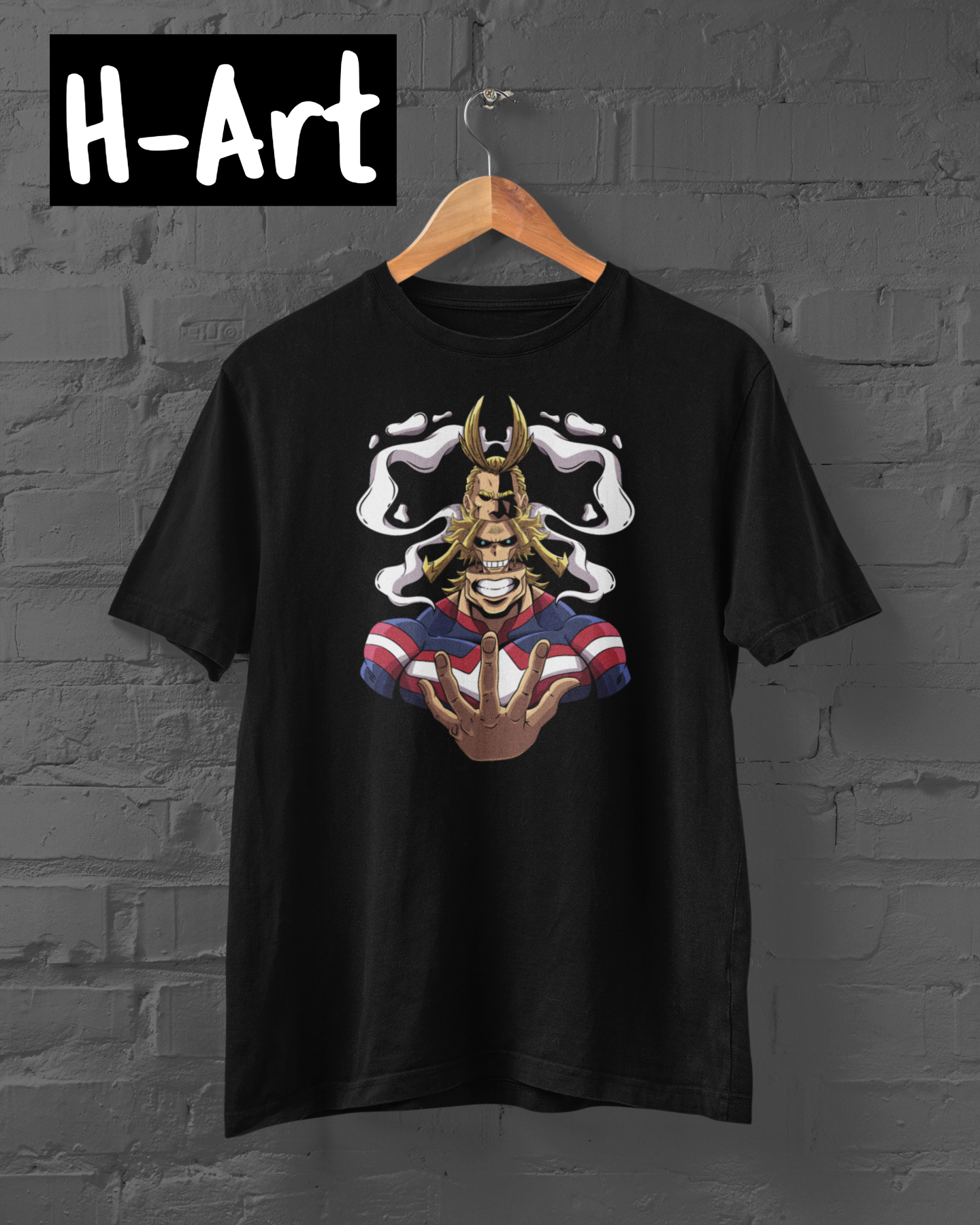 All Might T-Shirt – My Hero Academia Edition (H-Art)