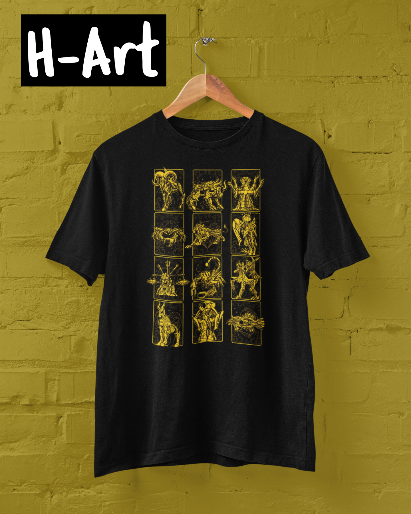Saint Seiya T-Shirt – Golden Armors