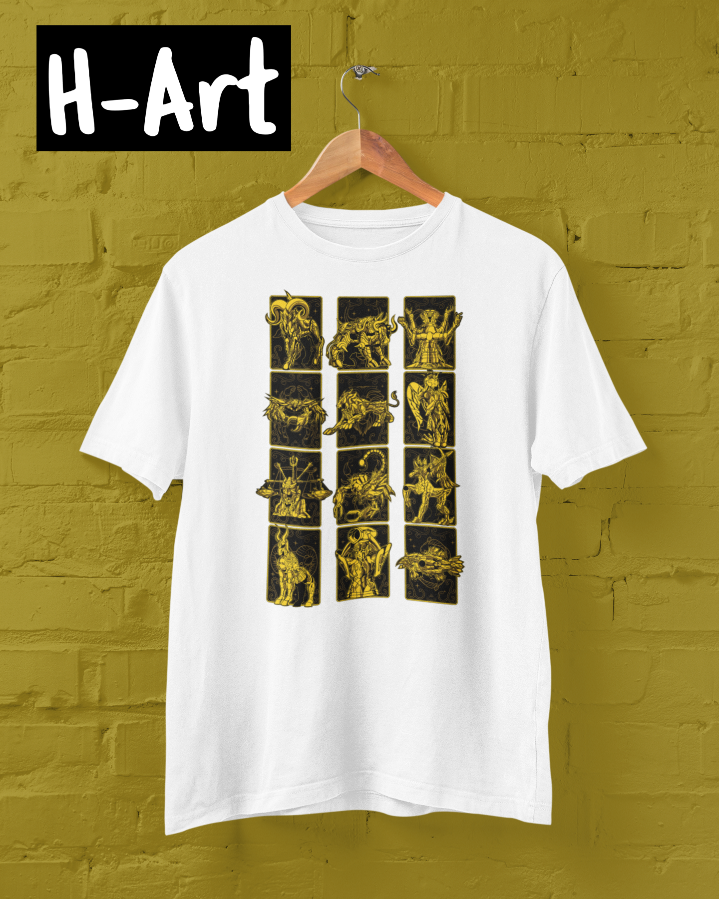 Saint Seiya T-Shirt – Golden Armors
