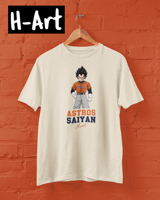Astros Saiyan T-Shirt – Houston Pride & Power ⚾