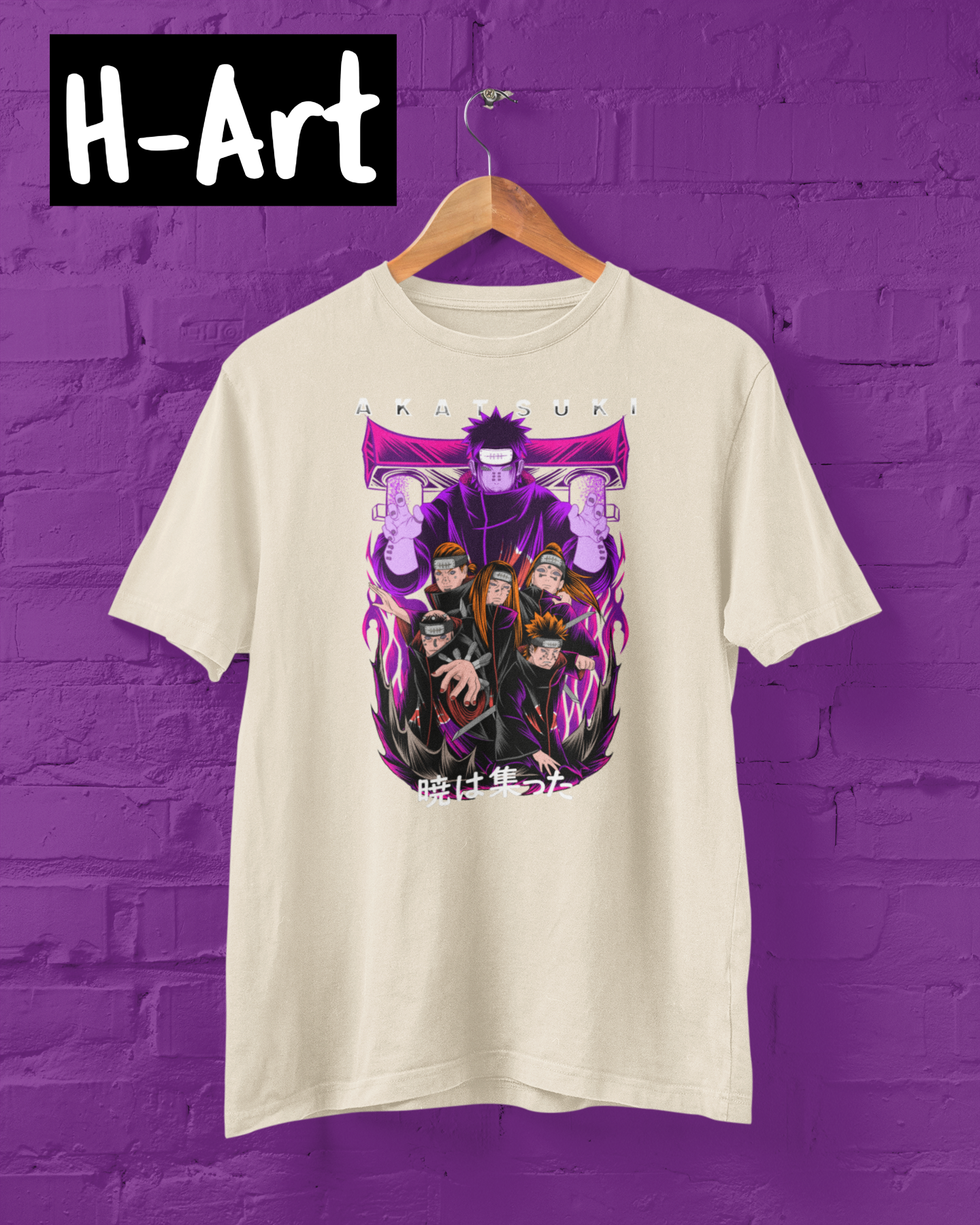 Akatsuki T-Shirt – The Brotherhood of Pain