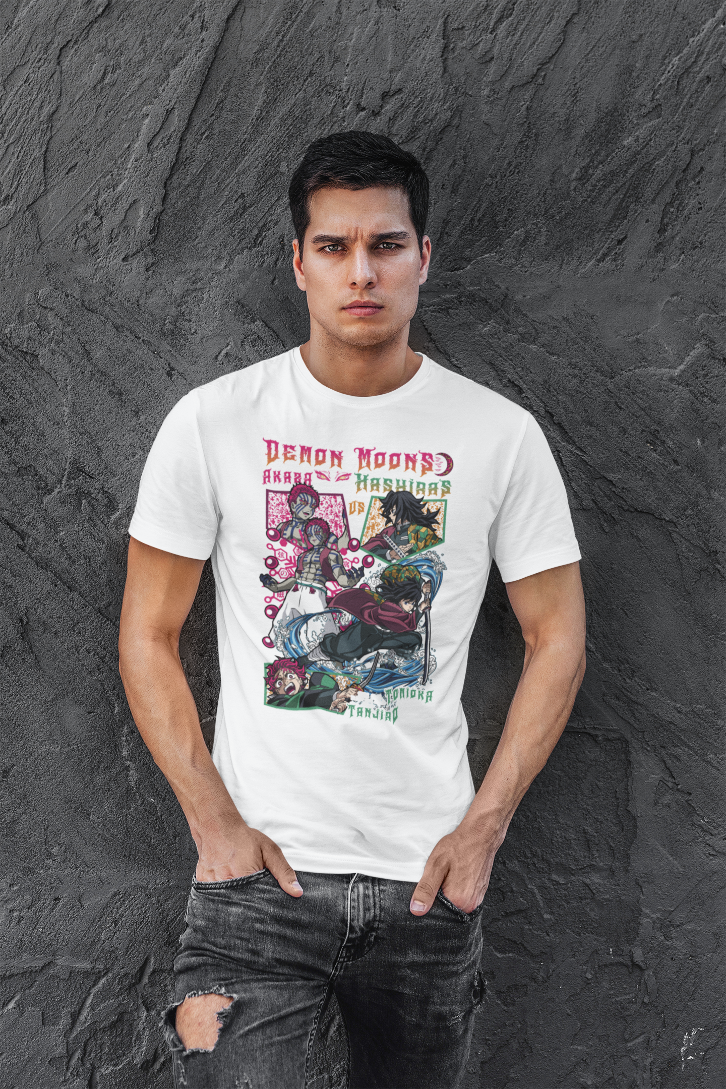 Demon Slayer – Akaza vs Hashiras