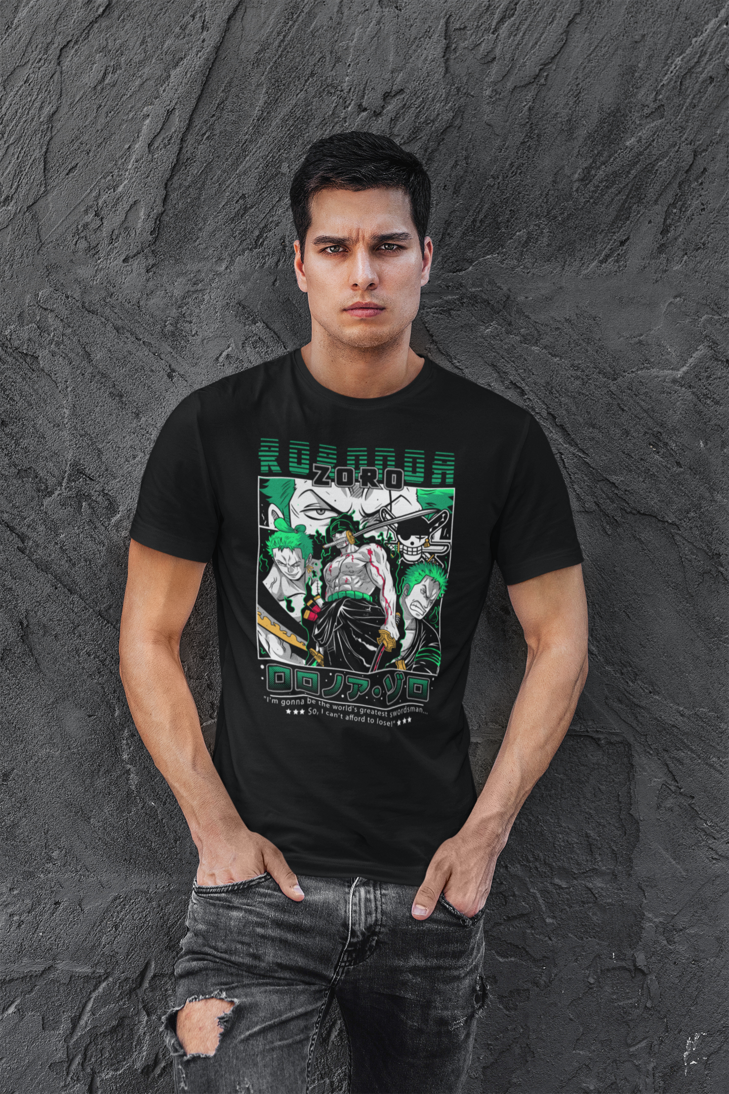 Roronoa Zoro – Three Swords Ronin Green Aura